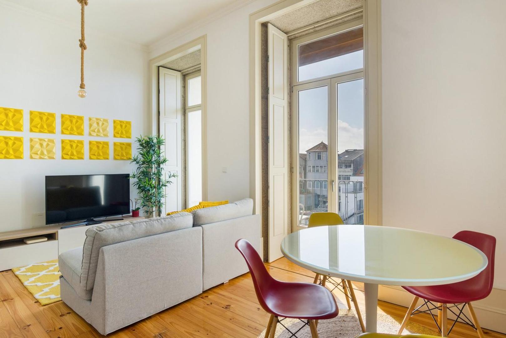 Appartamento Guestready - Urban Oasis With Private Balcony OOporto Esterno foto